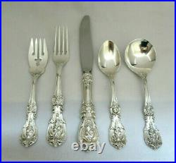 Reed & Barton Francis 1st Sterling Silver 5 Piece Place Size Setting XLNT #9