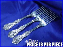Reed & Barton Francis 1st Sterling Silver Dinner Fork Good Condition