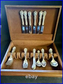 Reed & Barton Francis 1st Sterling Silver Flatware service 6