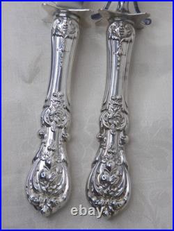 Reed & Barton Francis 1st Sterling Silver Handle Roast Carving Set No Monograms