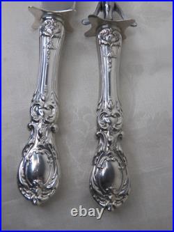 Reed & Barton Francis 1st Sterling Silver Handle Roast Carving Set No Monograms