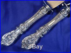 Reed & Barton Francis 1st Sterling Silver Large Carving Set Excellent Mono
