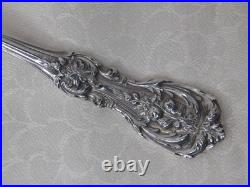 Reed & Barton Francis 1st Sterling Silver Meat Serving Fork 8 No Monogram Nm