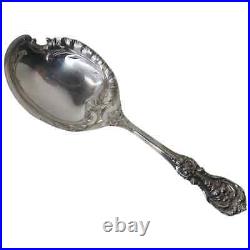 Reed & Barton Francis 1st Sterling Silver Oyster/serving Spoon 8 1/4 No Mono