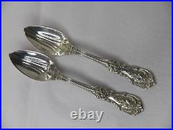 Reed & Barton Francis 1st Sterling Silver Pair Of Citrus Spoons 5 7/8 No Mono