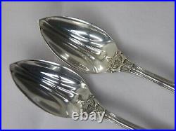 Reed & Barton Francis 1st Sterling Silver Pair Of Citrus Spoons 5 7/8 No Mono