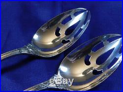 Reed & Barton Francis 1st Sterling Silver Pierced Serving Spoon Old Mark