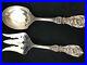 Reed & Barton Francis 1st Sterling Silver Salad Servers Very Good Cond. Mono
