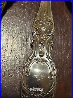 Reed & Barton Francis 1st Sterling Silver Soup Spoon No Monogram Set Of 4