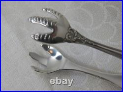 Reed & Barton Francis 1st Sterling Silver Sugar Tongs 4 1/4 No Mono Om
