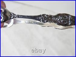 Reed & Barton Francis 1st Sterling Silver Sugar Tongs 4 1/4 No Mono Om