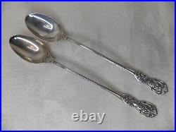 Reed & Barton Francis 1st Sterling Silver Two Parfait Spoons 7 No Mono Old Mk