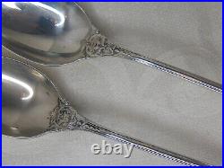 Reed & Barton Francis 1st Sterling Silver Two Parfait Spoons 7 No Mono Old Mk