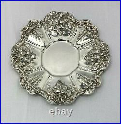 Reed & Barton Francis 1st Sterling Silver X569 Tray Grape Clusters 11.5