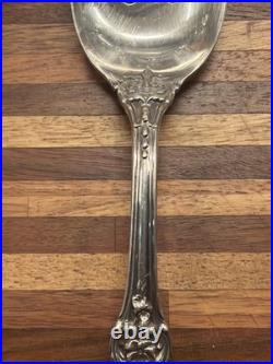 Reed & Barton Francis 1st Sterling Slotted Serving Spoon Old Mark 8.25 89g