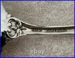 Reed Barton Francis 1st Sterling Unusual Fancy Blade Pie Or Dessert Server