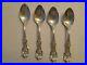 Reed & Barton Francis 1st lot 4 spoons sterling silver 6 inch no mono