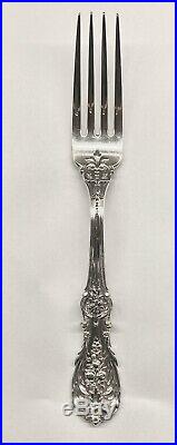 Reed Barton Francis 1st sterling 7 7/8 true dinner fork Old mark pat 1907