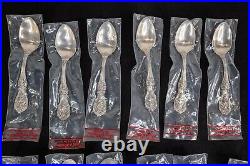 Reed & Barton Francis I 1 Sterling Silver Demitasse Spoons Set of 12 NEW NIB
