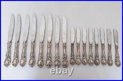 Reed & Barton Francis I 1 Sterling Silver Flatware Set Dinner Service for 8-48Pc