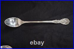 Reed & Barton Francis I 1 Sterling Silver Iced Tea Spoons 7 5/8 Set of 12