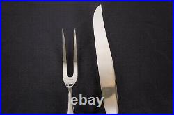 Reed & Barton Francis I 1 Sterling Silver Large Carving Set Fork and Knife