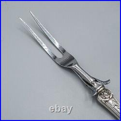 Reed & Barton Francis I 1 Sterling Silver Large Carving Set Old Mark MONOGRAM