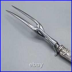 Reed & Barton Francis I 1 Sterling Silver Large Carving Set Old Mark MONOGRAM