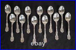 Reed & Barton Francis I 1 Sterling Silver Oval Place Spoons 6 5/8 Set of 12