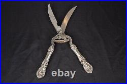 Reed & Barton Francis I 1 Sterling Silver Poultry Shears 10 1/2 Stainless Blade
