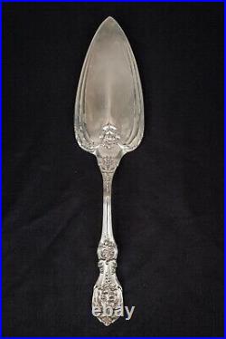 Reed & Barton Francis I 1 Sterling Silver Solid Cake Pie Knife Server 9 1/2