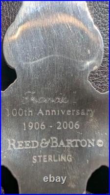 Reed & Barton Francis I 100th Anniversary Sterling Cross Ornament 1906-2006