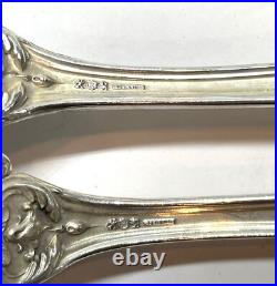 Reed & Barton Francis I 1907 Sterling Two Pc Salad Set 9 1/2 Old Mark Dab
