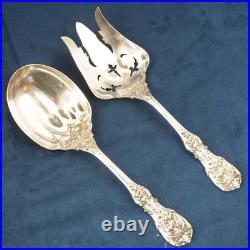 Reed & Barton Francis I 2-Piece Sterling Salad Serving Set Free Shipping USA