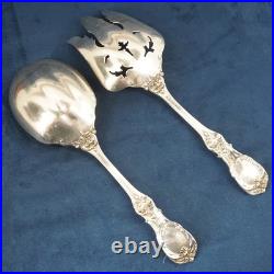 Reed & Barton Francis I 2-Piece Sterling Salad Serving Set Free Shipping USA