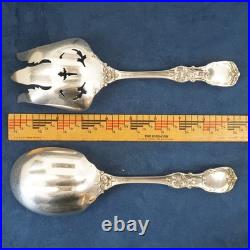 Reed & Barton Francis I 2-Piece Sterling Salad Serving Set Free Shipping USA