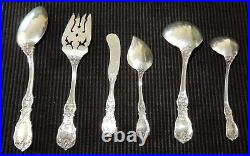 Reed + Barton, Francis I, 73 Pieces, Old Mark SOLID STERLING SILVER Flatware Set