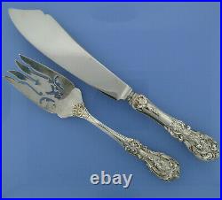 Reed & Barton Francis I 89pcs Silverware 6-Pc Lunch Size Setting Service for 12
