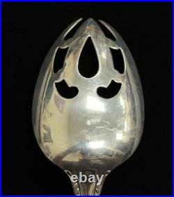 Reed & Barton Francis I 925 Sterling Silver Pierced Serving Spoon, 8.5, 81.2g