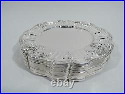Reed & Barton Francis I Dinner Plates X567 American Sterling Silver
