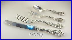 Reed & Barton Francis I First Sterling Silver 4 Piece Place Setting -Dinner Size