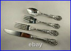 Reed & Barton Francis I First Sterling Silver 4 Piece Place Setting Modern Blade