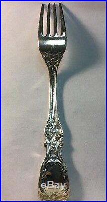 Reed & Barton Francis I First Sterling Silver 925 True Dinner Fork 7 7/8