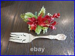 Reed & Barton Francis I First Sterling Silver Cold Meat Serving Fork 7 7/8
