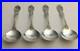 Reed & Barton Francis I First Sterling Silver Cream Soup Spoons 5 7/8 Set of 4