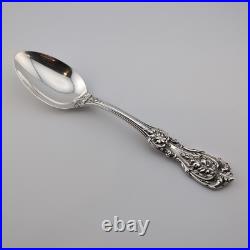 Reed & Barton Francis I First Sterling Silver Oval Soup Dessert Spoon 7 1/4