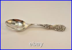Reed & Barton Francis I First Sterling Silver Pierced Serving Spoon 8 1/2