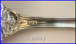 Reed & Barton Francis I First Sterling Silver Pierced Serving Spoon 8 1/2