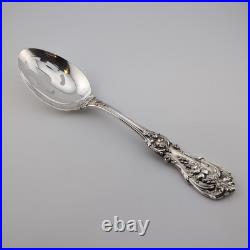 Reed & Barton Francis I First Sterling Silver Pierced Serving Spoon 8 3/8