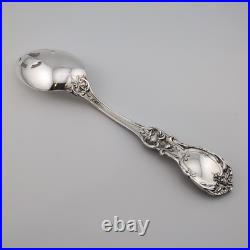 Reed & Barton Francis I First Sterling Silver Pierced Serving Spoon 8 3/8